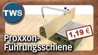 Tutorial 3 DIYFührungsschienen für Proxxon Thermocut Heißdrahtschneider  Zubehör Guider Pro TWS [upl. by Ellon]