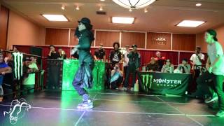 Laurent Les Twins Rounds  All Styles Top 8  WOD San Diego  SXSTV [upl. by Dibbell]