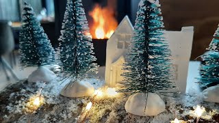 Zauberhafter Tannenwald ruckzuck einfach nachzubestellen diy tutorial winter [upl. by Atenaz]