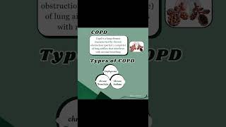 COPD  Types and Difference between bronchitis vs emphysema lovemedics [upl. by Olav]