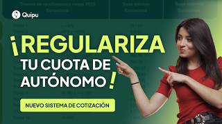 🕗 REGULARIZACIÓN de las CUOTAS de Autónomo  Qué es y cuándo se hará [upl. by Behah]