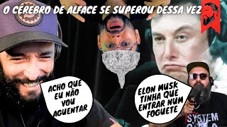 DANIEL ALVARENGA SE IRRITA COM CAUÊ MOURA CRITICANDO ELON MUSK [upl. by Allimac767]