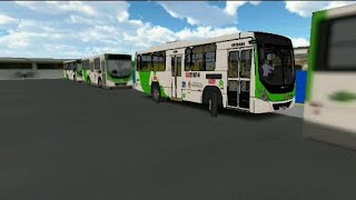 🔴 Linha A225 Alvorada E2 Arena NEsperança  Proton Bus Simulator Manaus 🔴 [upl. by Kletter]