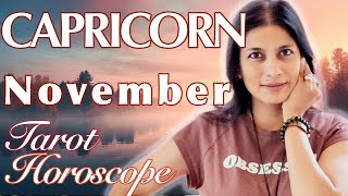 CAPRICORN November 2023 Tarot reading [upl. by Kermy]