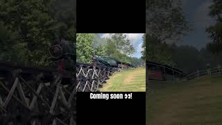 All aboard the Tweetsie railroad Casey jones let’s get this heritage weekend video out train fyp [upl. by Stubstad944]