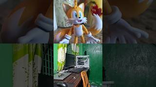 sonic sonicdavid sonicthehedgehog sonicgang funny shadowsonic stopmotion soniccontentsonics [upl. by Walburga704]