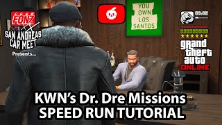 KWNs Dr Dre Missions Speed Run Tutorial  Country Club Setup  GTA Online [upl. by Anees674]