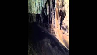 Wellington Caves NSW  huge stalagmite [upl. by Nnaaihtnyc]