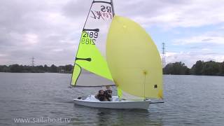 How to sail with a Spinnaker on a small sailboat [upl. by Jandel]