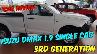 Isuzu Dmax 19 Single Cab 3rd Generation  Simple Review [upl. by Einahpad]