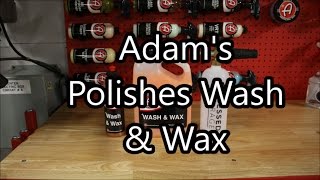 Adams Wash and Wax Review [upl. by Eimmis]