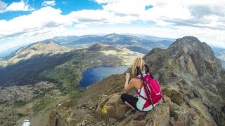 Hike to Round Top Summit GoPro [upl. by Leahcimrej444]