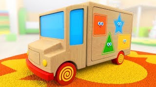 Learn Shapes  Cartoon for toddlers with Tino [upl. by Veal100]