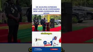 Excerpts from Dr Bawumia’s Speech as He Commissions the New Lands Commission Head Office [upl. by Marita]