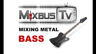 Metal Mixing Bass compression eq saturation settings explained [upl. by Evelunn457]