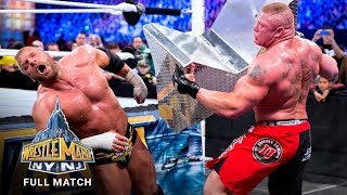 FULL MATCH  Triple H vs Brock Lesnar – No Holds Barred Match WrestleMania 29 [upl. by Rotciv]