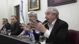 Alexander Dugin y Alberto Buela en la CGT Buenos Aires 140914 [upl. by Annaej]