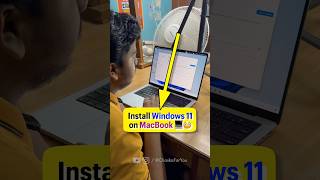 Apple Laptop MacBook पर Windows 11 Run 😲 [upl. by Ellie]