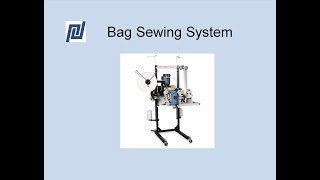 Bag Sewing System  Plain Stitch System  Fischbein Model 400 NS [upl. by Osmo]