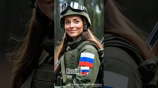 Beautiful Female Soldiers and Their Captivating Smiles from Around the World soldier [upl. by Akehsar]