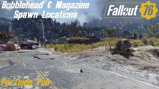 Fallout 76 Bobblehead amp Magazine Spawn Locations  Camp Venture [upl. by Hestia]