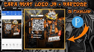 Cara Buat Logo JB Store Set Sendiri Terbaru di PixelLab [upl. by Oivaf]