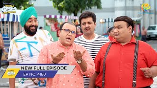 FULL EPISODE 4180 Sabki Nazar Hai 11 Lakh ke Handi Par  Taarak Mehta Ka Ooltah Chashmah [upl. by Aislehc]