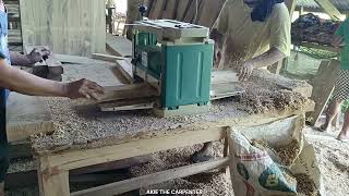 Explore woodworking tools or if the Makita thickness planer is the best option I Akie The Carpenter [upl. by Pincas]