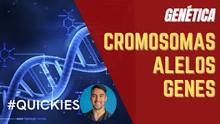 ¡CROMOSOMAS GENES Y ALELOS Genética [upl. by Anelrahs]