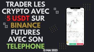 TRADER LES CRYPTO DEPUIS SON TELEPHONE AVEC 5 USDT [upl. by Odlauso]