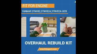 Whats Inside the Yanmar 3TNV82A Diesel Engine Rebuild Kit❓Quick Overview [upl. by Latham2]