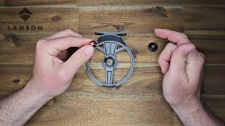 Lamson Reels Retrieve Change  conical drag [upl. by Cordle]