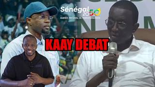 💥 SONKO DEFIE AMADOU BA  DEBAT PUBLIC CONTRADICTOIRE [upl. by Nhepets]