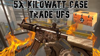 I DID 5 KILOWATT CASE TRADE UPS [upl. by Ahtabbat733]