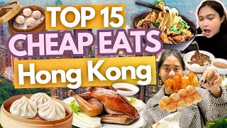 2024 Hong Kong Food Guide 15 MustTry CHEAP Eats w Prices • Hong Kong Best Street Food Tour [upl. by Elag]