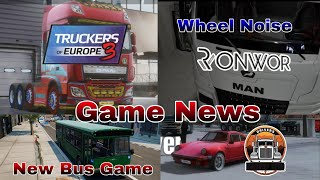 Wheel Noise amp New Bus Game amp Truckers of Europe 3 amp Drivers Highway Hero Game News [upl. by Pyle346]