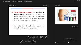 PHARMACEUTICS 1 lec 4 [upl. by Fairlie]