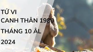 Xem tử vi canh thân 1980 tháng 10 âm lịch 2024 [upl. by Jessamyn]