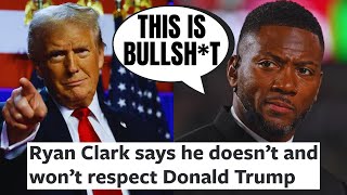 ESPNs Ryan Clark SLAMS Donald Trump Over Election After Getting BACKLASH From His Followers [upl. by Eima]