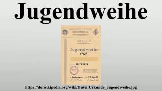 Jugendweihe [upl. by Ecnerwal]