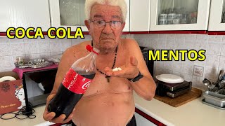 COCA COLA  MENTOS e LIQUIDO NON NEWTONIANO ESPERIMENTI PAZZI [upl. by Erdnaxela]