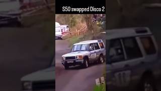 S50 Swapped Landrover Discovery Rally Beast landrover rally drift bmw [upl. by Lyrrehs]