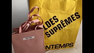 Haul soldes été 2015 1  Zolux blooshop  bershka  miumiu [upl. by Blayze]