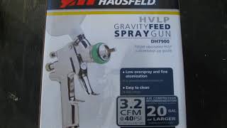 Campbell Hausfeld HVLP Spray Gun [upl. by Elttil]