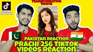 PAKISTAN REACTION ON  PRACHI 265 TRANSFORMATION TIKTOK VIDEOS  HASHMI REACTIONS [upl. by Trinette]