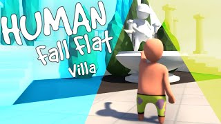 Human Fall Flat Map Villa AchievementTrophy Guide [upl. by Ial634]