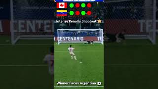 Canada Wins Penalties to Verse Argentina ⚽👀  Copa América 2024 [upl. by Bull]