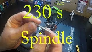 Blade 230 s changing the spindle [upl. by Aivil]