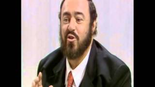 Pavarotti interview 1989 on the quotWoganquot show [upl. by Keram146]