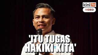 Tugas kita hasut rakyat untuk baiki negara ke arah kebaikan  Fahmi Fadzil [upl. by Toby35]